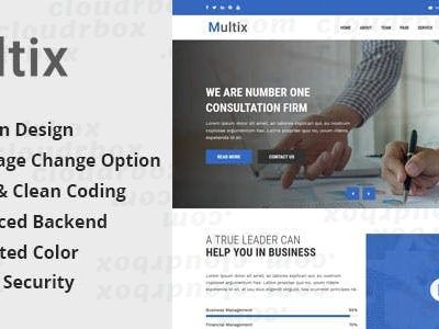Multix v3.0 - Multipurpose Website CMS with Codeigniter